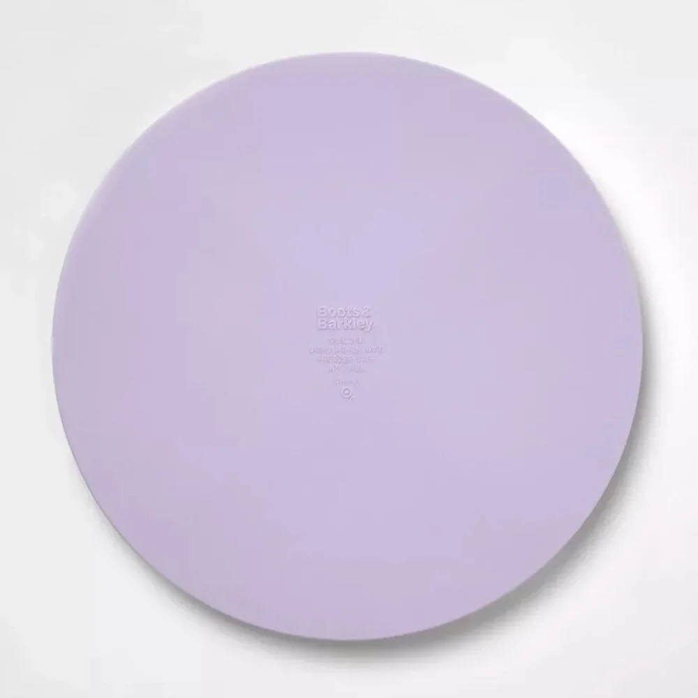 BOOTS & BARKLEY Purple Slow Lick Feed Soother Dog Feeding Mat NEW